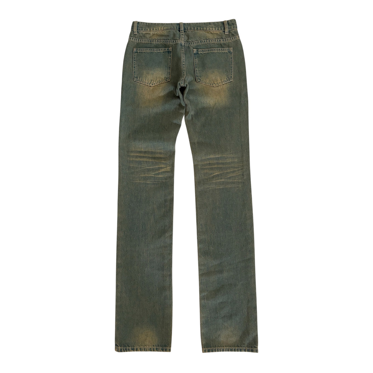 Mud Wash Slim Cut Denim