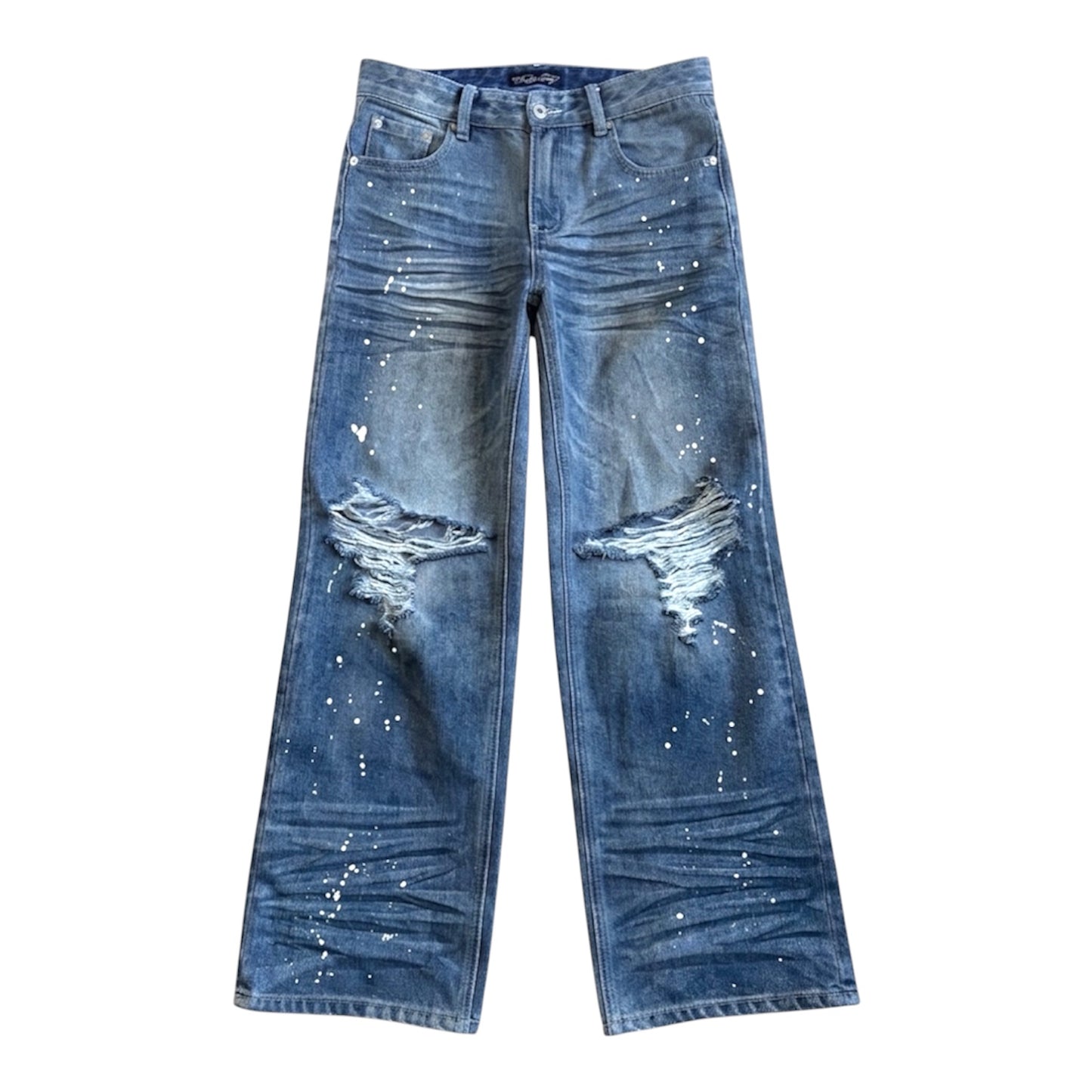 Corroded Painter’s Wide Leg Denim