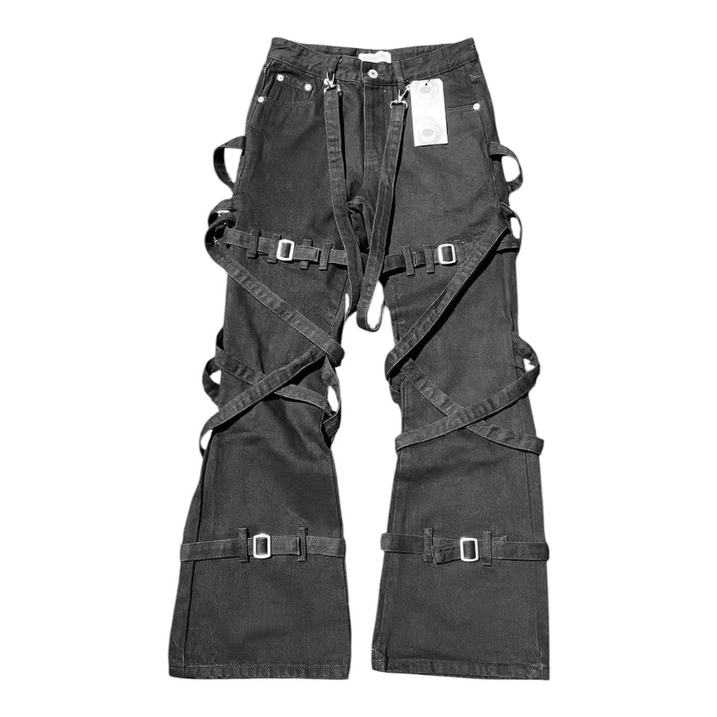 Bondage Flared Denim
