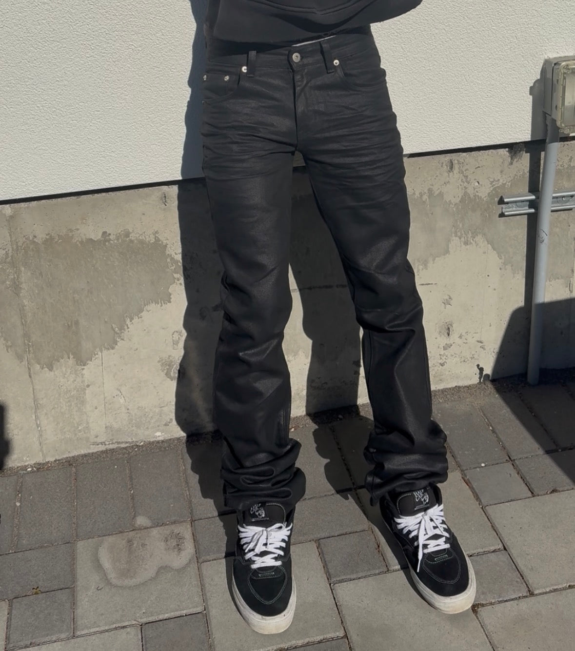 Hand Waxed Slim Cut Denim